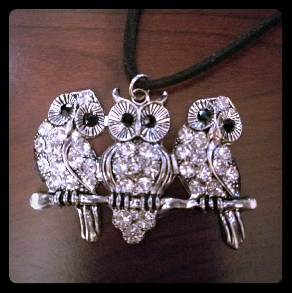 3 Owl Necklace